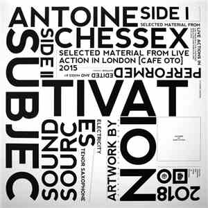 Antoine Chessex - Subjectivation download free