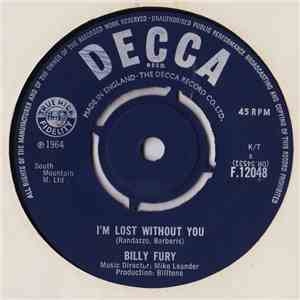 Billy Fury - I'm Lost Without You download free