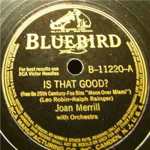 Joan Merrill - Is That Good? / Yesterday download free