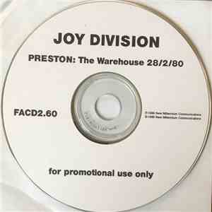 Joy Division - Preston: The Warehouse 28/2/1980 download free