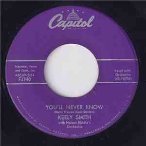 Keely Smith - You'll Never Know download free