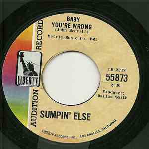 Sumpin' Else - Baby You're Wrong download free