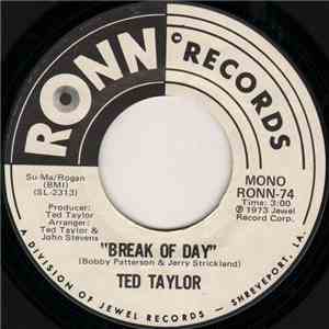 Ted Taylor - Break Of Day / Break Of Day download free