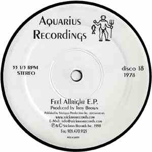 Troy Brown - Feel Allright E.P. download free